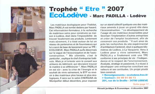 Prix TPE 2007
