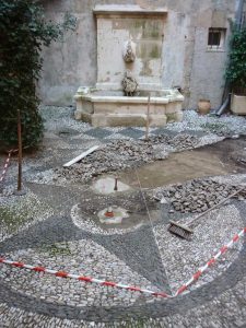 Réalisation d’une calade